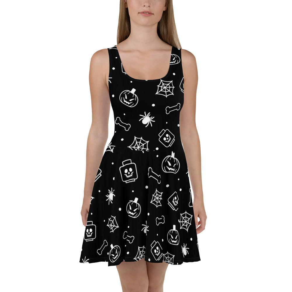 Skull skater dress fashion