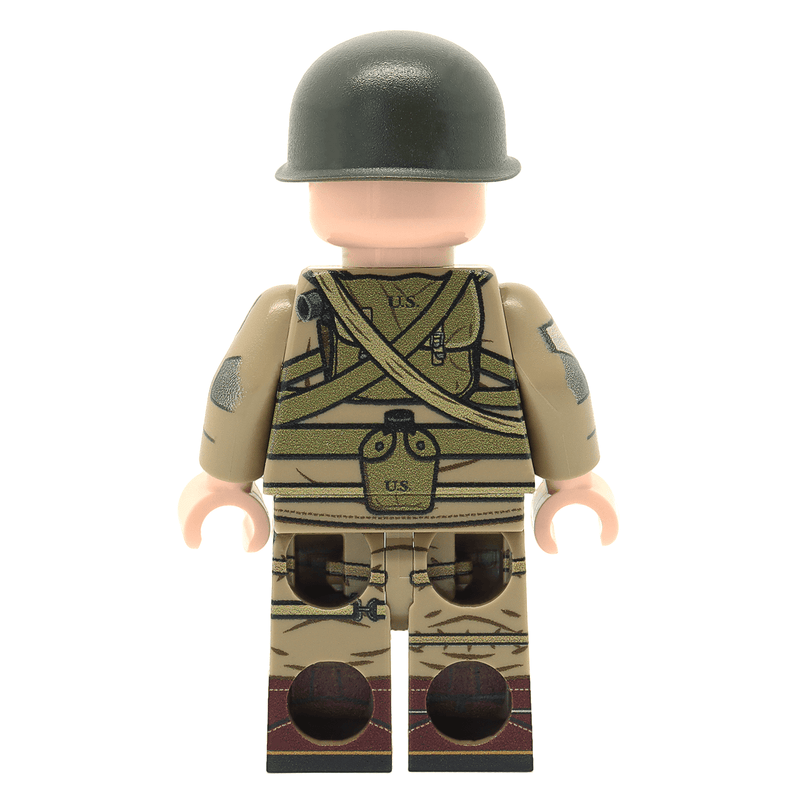 United Bricks WW2 Military Building Minifigure U.S. Paratrooper V2