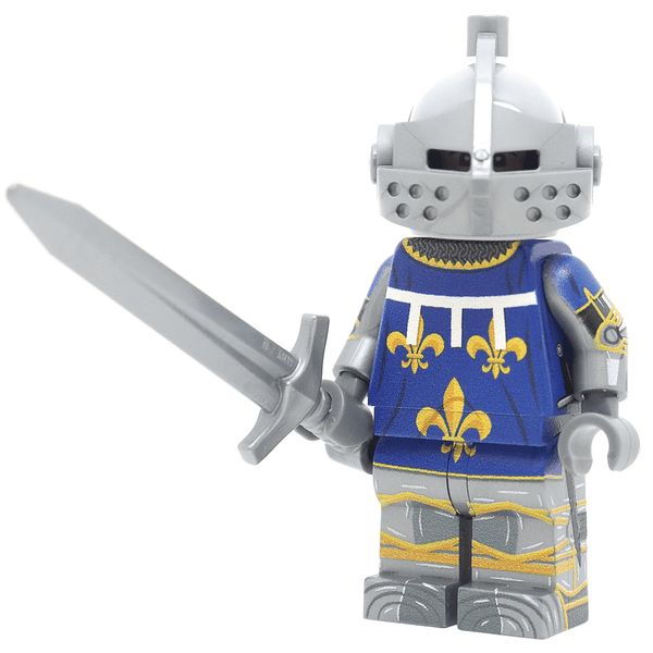 United Bricks French Knight Minifigure History Medieval