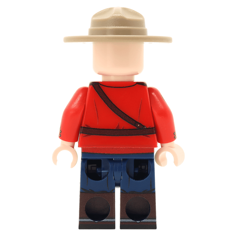 United Bricks Canadian Mountie Military Soldier Minifigure