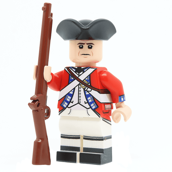 United Bricks Revolutionary War Military Minifigure British Army Soldier