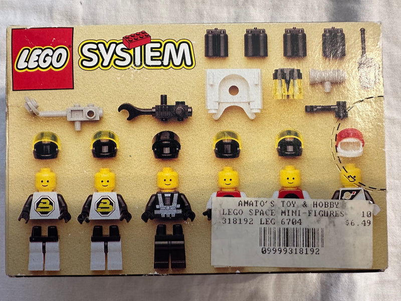 Lego 6074 Space Men Minifigure Sealed Set Vintage