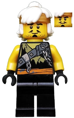 LEGO Ninjago Teen Wu Dragon Hunter Disguise Battle Staff 891945 Foil Pack