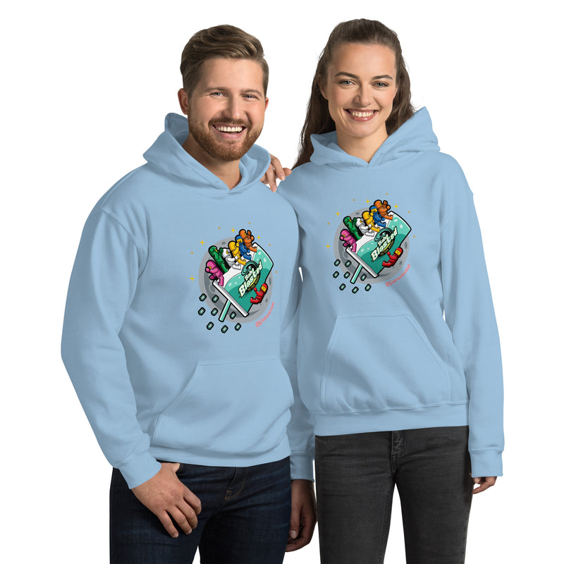 Girlbricksalot Baha Blasted Spaceman Unisex Hoodie