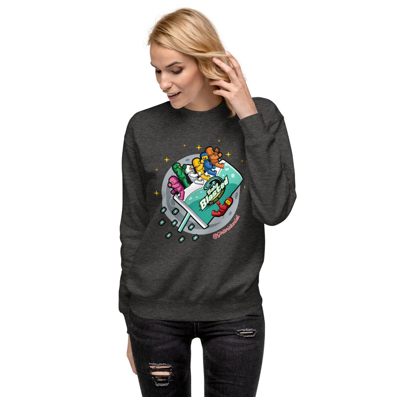 Girlbricksalot Baha Blasted Spaceman Unisex Premium Sweatshirt