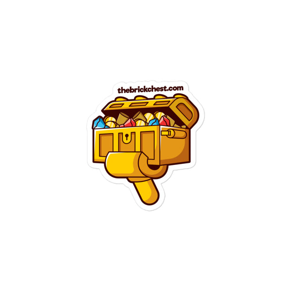 Treasure Chest Minifigure Hand Bubble-free stickers