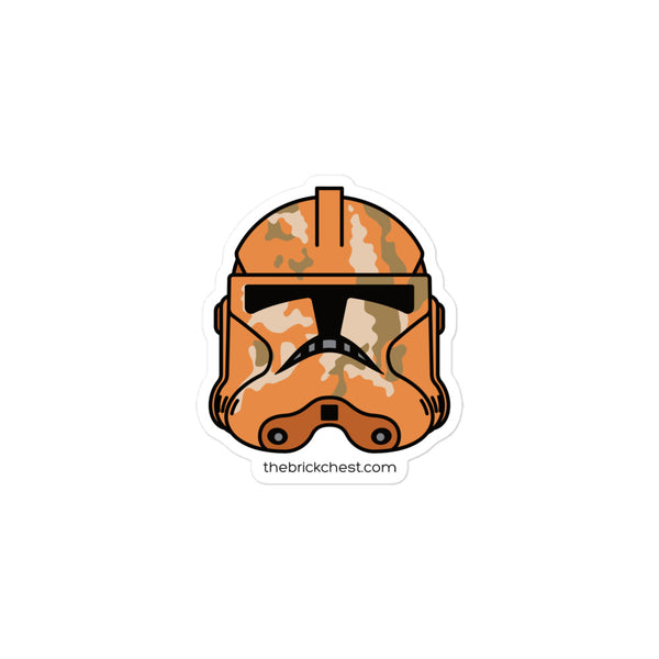 Geonosis Clone Trooper Minifiguren-Helm Sticker