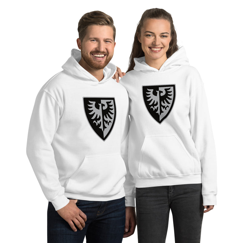 Vintage Castle Shield Falcon Minifigure Hoodie Sweatshirt